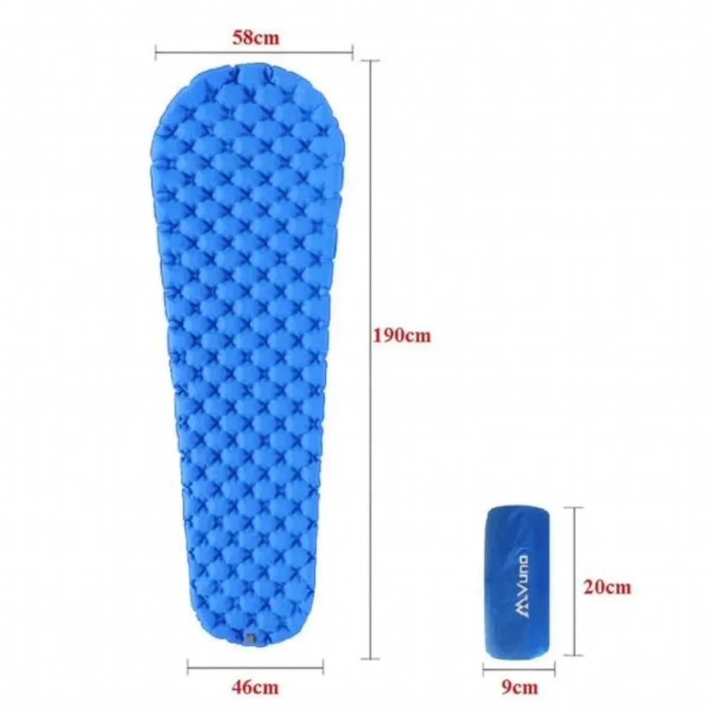 dimensions of ultralight hiking mat