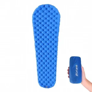 ultralight sleeping mat blue colour
