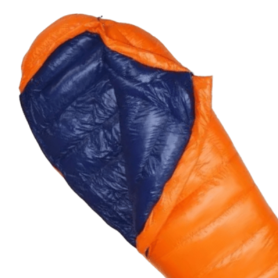 Lightweight sleeping bag Vuno Orange Puffer