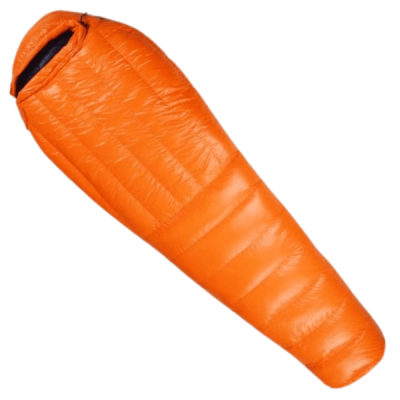 Vuno Orange Puffer Sleeping Bag (3)