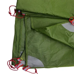 green tent footprint