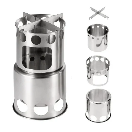 how to set up wood stove