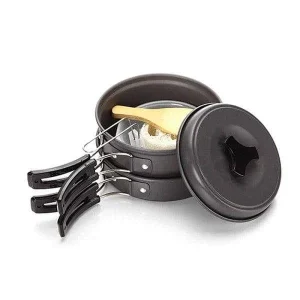 8 piece hiking cooking set