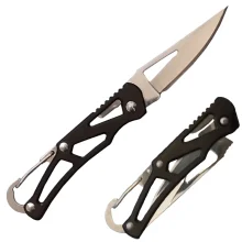 Carabiner Pocket Knife black 2024