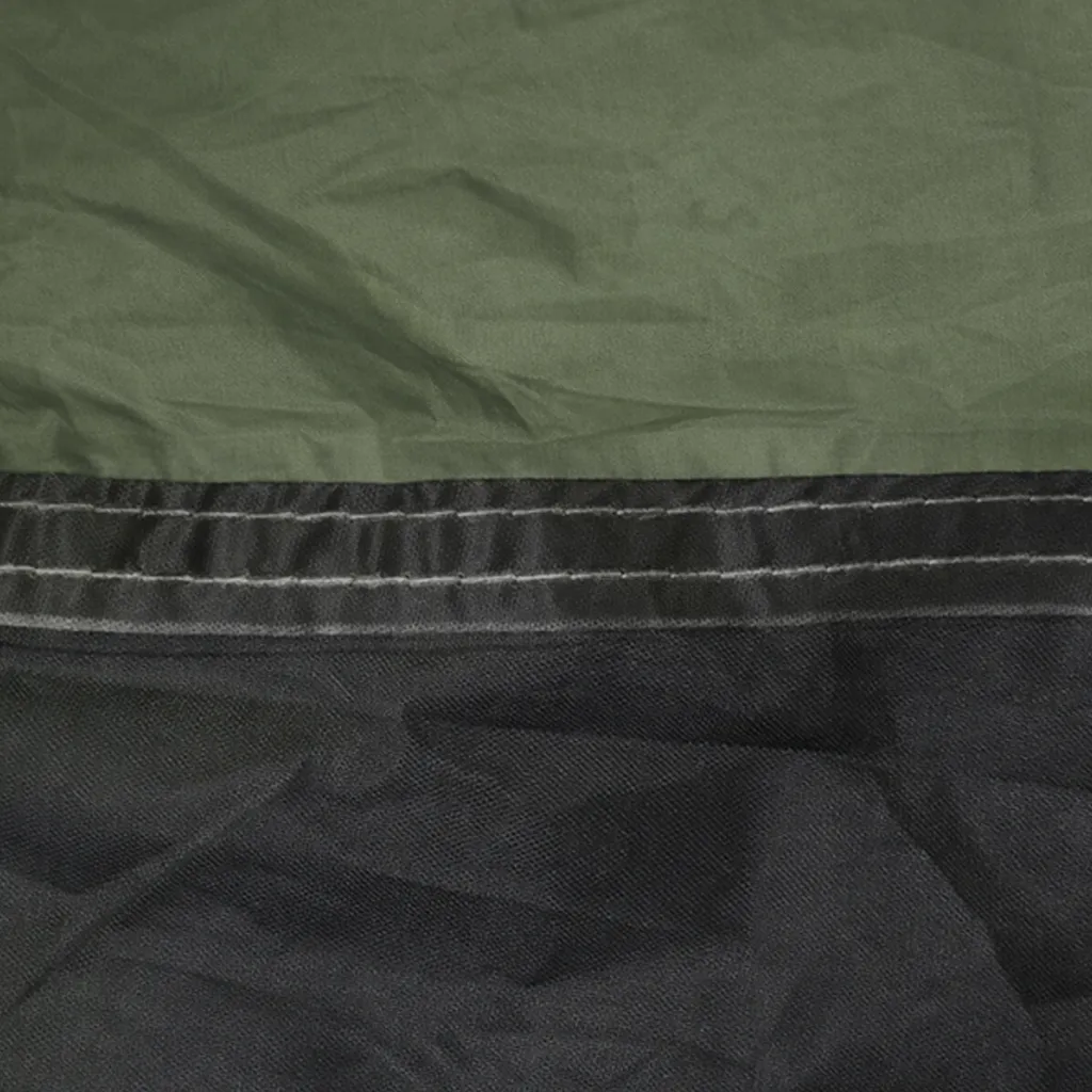 silcone taped seams of green vuno austere