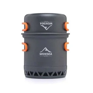 Heat Exchange Cooker Pot and Pan Set