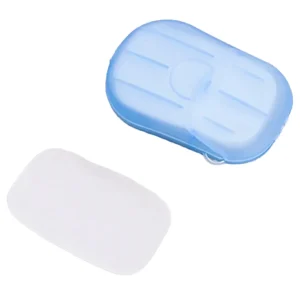 hand washing liquidless soap with blue container