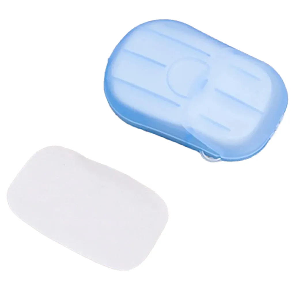 hand washing liquidless soap with blue container