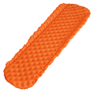 Ultralight Air Mattress Orange Anti Roll Off