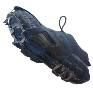 18 teeth flexiblecrampons on 18 teeth hiking shoe
