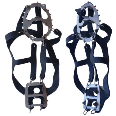 Flexible Crampons 18 Teeth Large EU 41-46 and US 7-12 large size