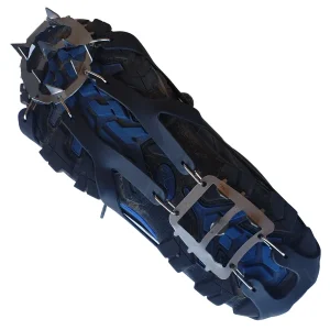 bottom shot of vuno flexible 18 teeth crampons
