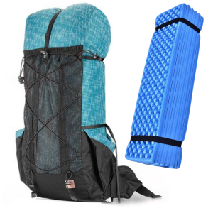 3F UL Backpack 56L Ultralight Blue Only 900 grams