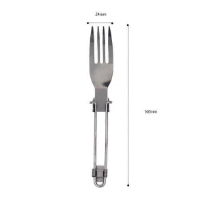 Camping fork dimensions