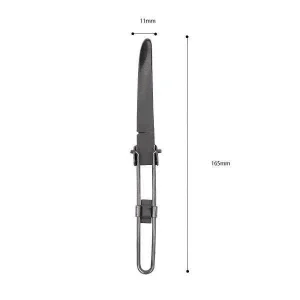 Camping knife dimensions