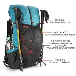 frameless pack features