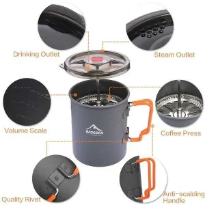Coffee Plunger Pot Features