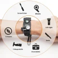 Survival bracelet exploded view of features