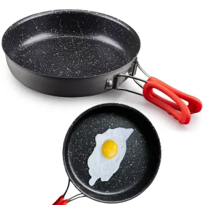 Small Non Stick Frying Pan for Backpacking and Camping Only 254g Main Product Image Vuno Hiking NZ
