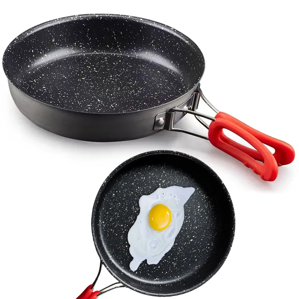Small Non Stick Frying Pan for Backpacking and Camping Only 254g Main Product Image Vuno Hiking NZ