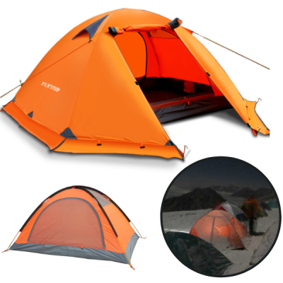 Winter Camping Tent 4 Season 2 Person with Snow Skirt Only 2600 grams