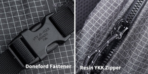 Doneford Fastener and resin YKK Zipper
