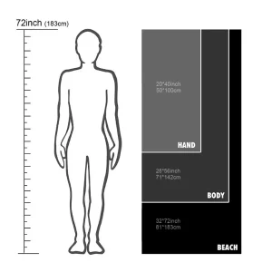 Towel dimensions