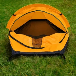 bivvy front view