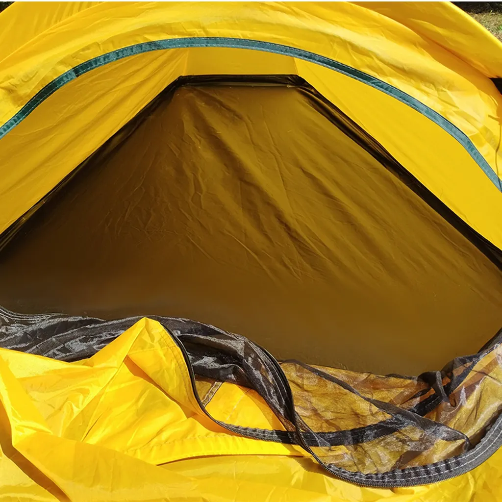 inside view of vuno bivy bag