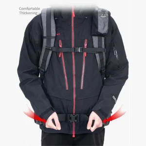 padded shoulder and waist straps