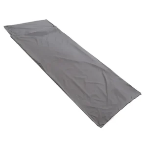 grey sleeping bag liner flat image