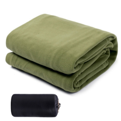 army green fleece sleeping bag liner