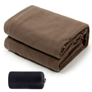 brown fleece sleeping bag liner (1)