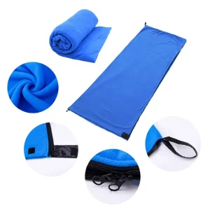 sleeping bag liner blue  1 