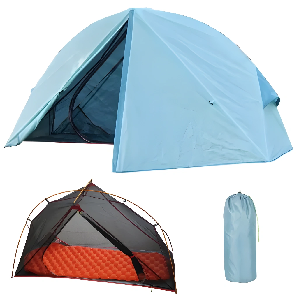 Blue Lightweight Tent | Vuno Blue Haven - Only 1400 grams