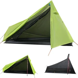 One Person Ultralight Tent Vuno Ultra-1P for One Person Pole-Less Tent 890g