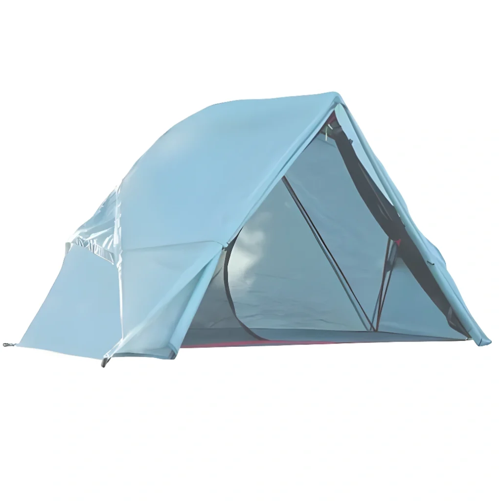 lightweight-backpacking-tent-with-door-rolled-up