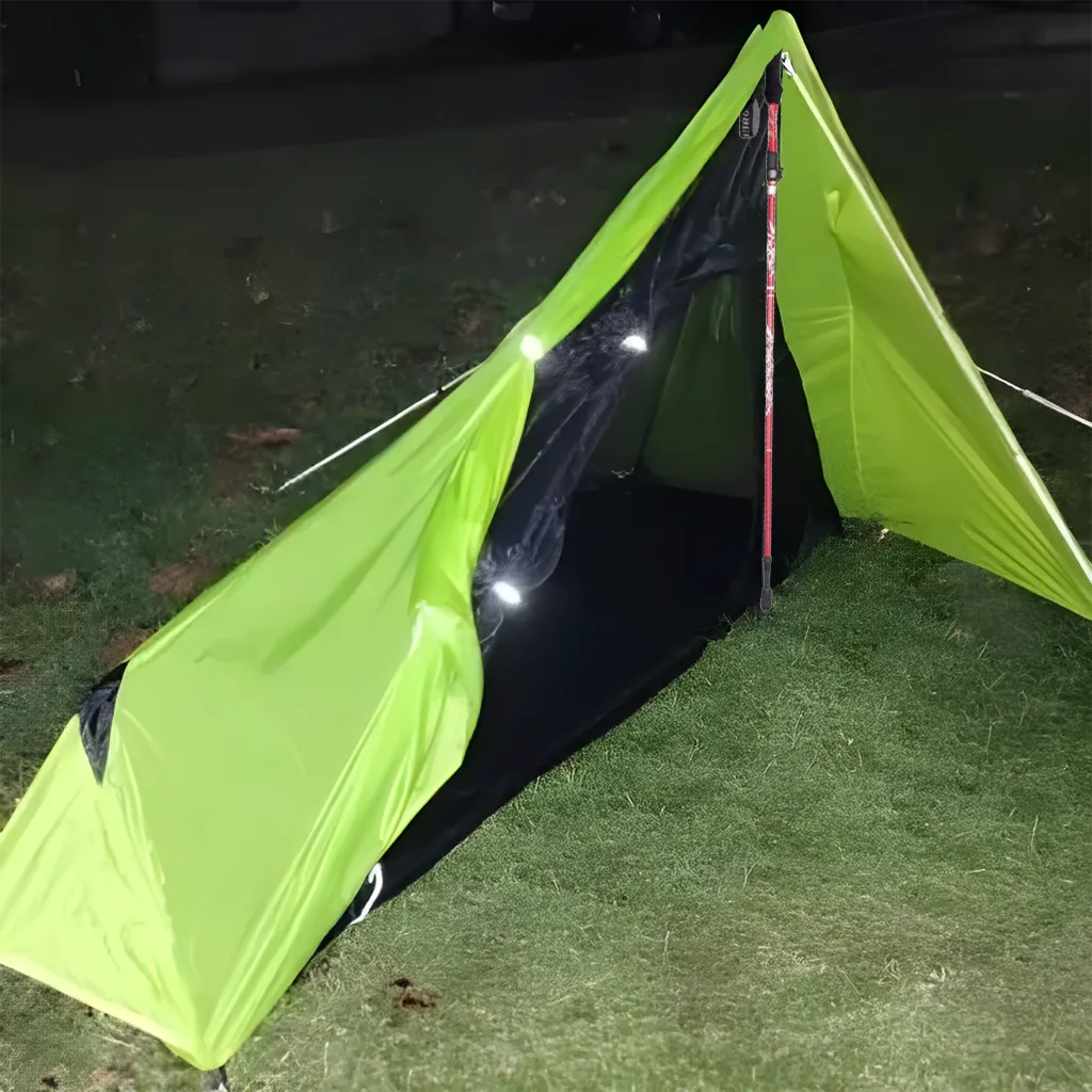 vuno ultra 1p set up on the grass