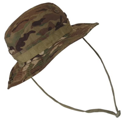 bucket hat with drawstring