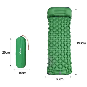 Lightweight Sleeping Pad VEF690-G Product Dimensions