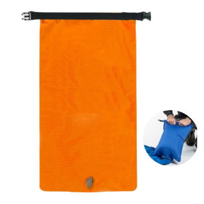 orange mattress inflation bag