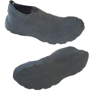 Waterproof shoe covers black overshoes large size 41 to 45