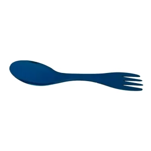 blue metal spork