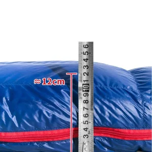 VUno downex 800 plus sleeping bag loft height