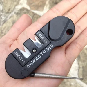Portable sharpener in hand