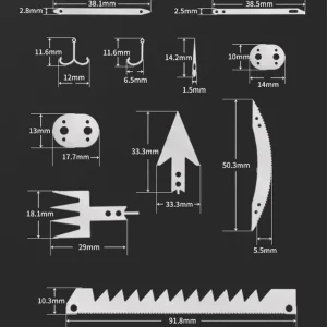 edc survival tool dimensions