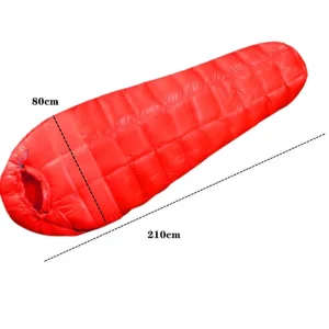 red puffy goose dimensions