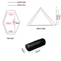 Vuno Black Ops Single person tent dimensions