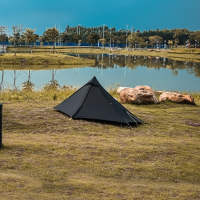 Vuno Black Ops Ultralight Tramping Tent in Use