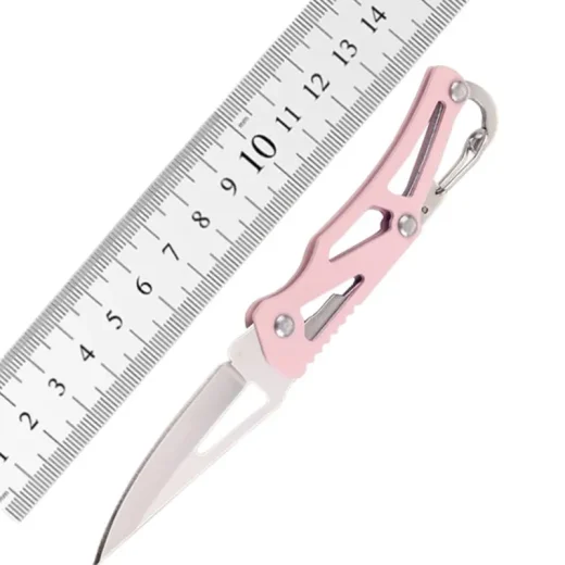 length pink pocket knife 140mm 2024
